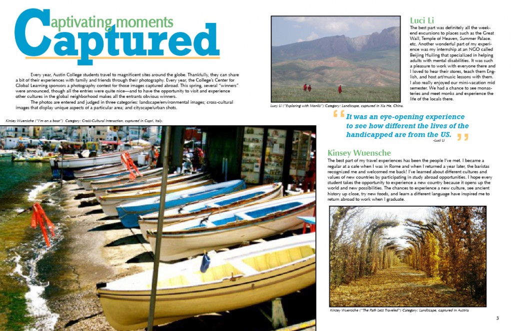 Magazine Redesign Austin College