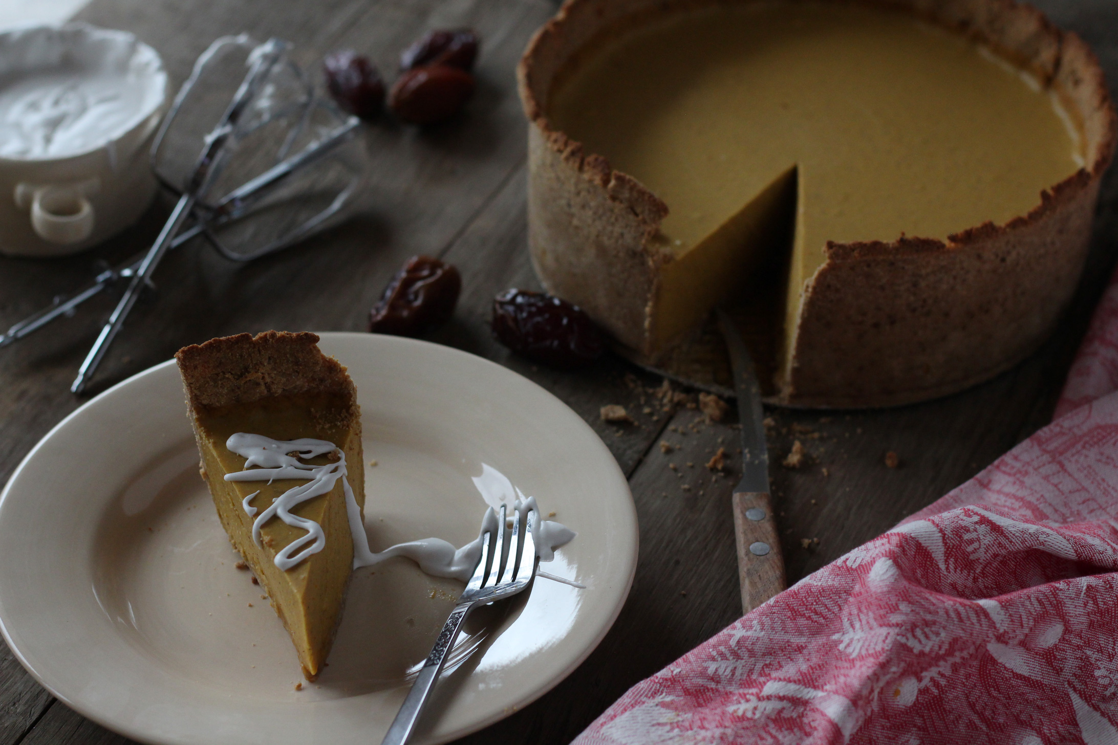 AIP Pumpkin Cheesecake Pie