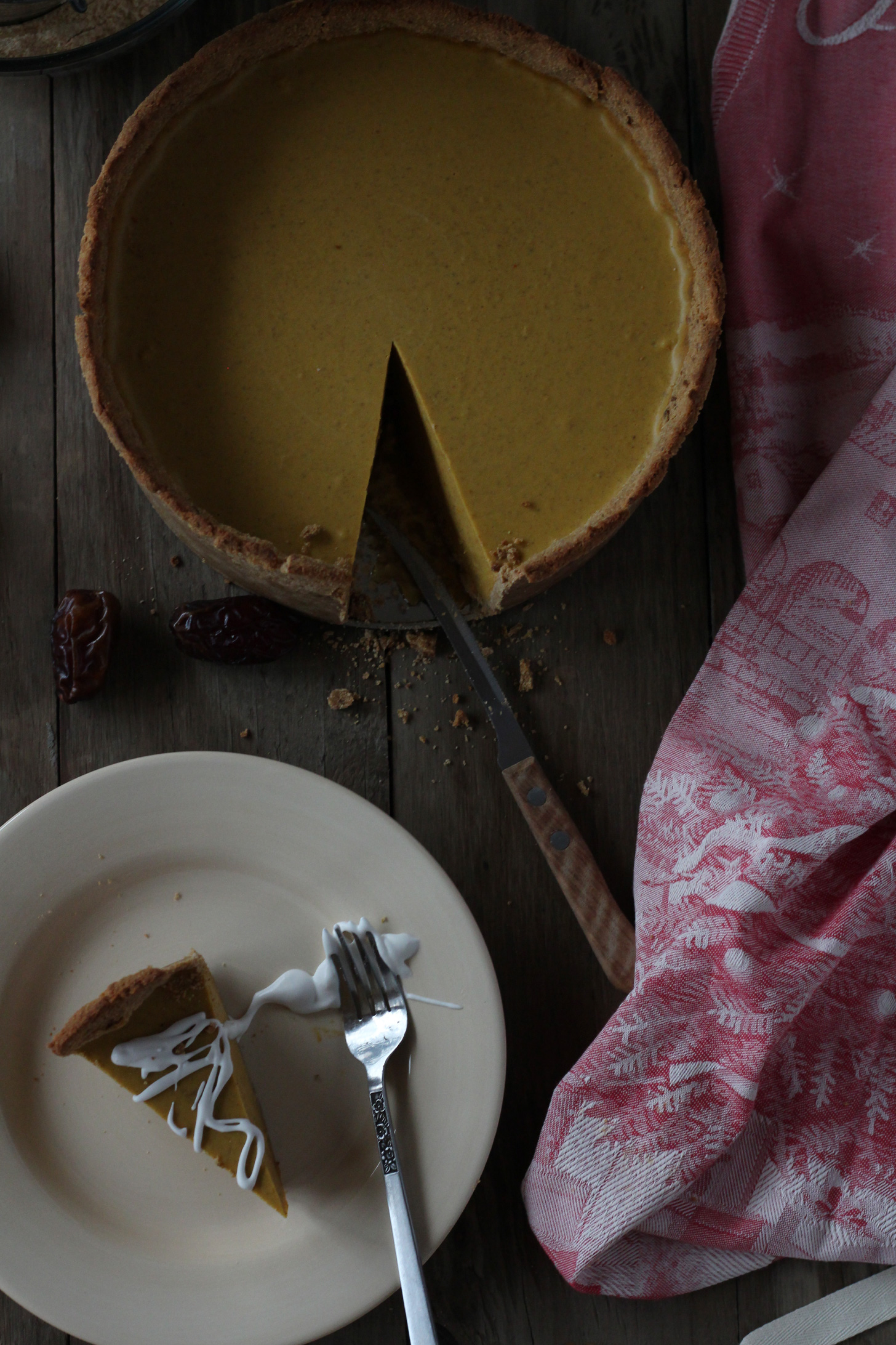 AIP Pumpkin Cheesecake Pie